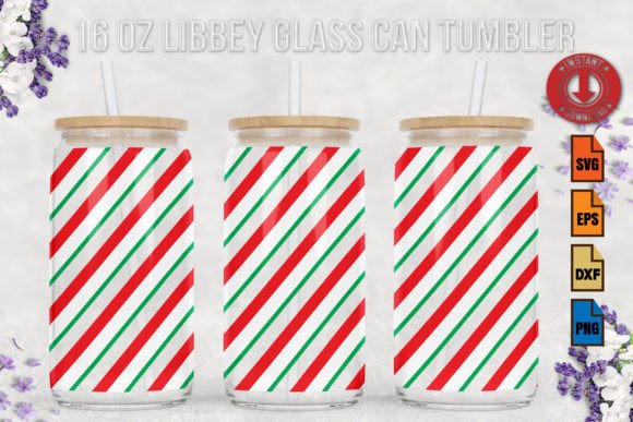 Christmas SVG 16 Oz Libbey Glass Can Graphics Print Review