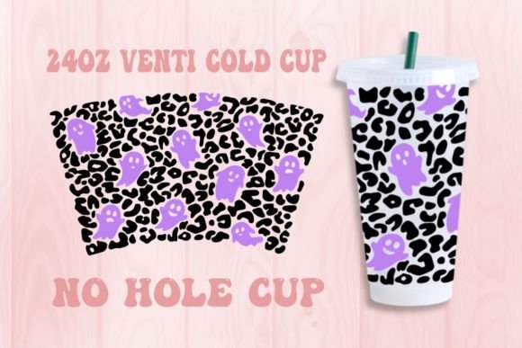 Halloween Leopard Spooky No Hole SVG: Graphics & Crafts