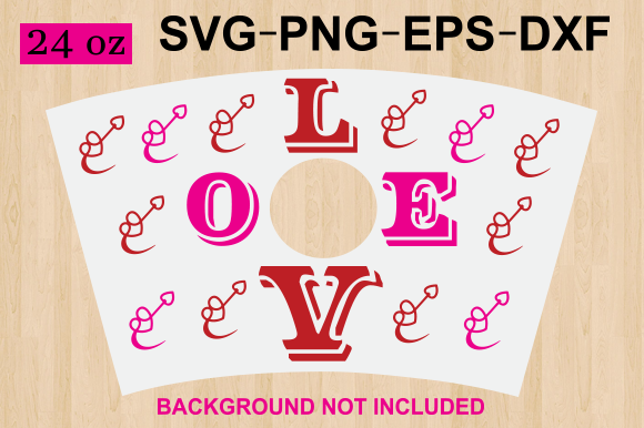 Love Valentine's Starbucks Wrap: A Graphics & Crafts Review