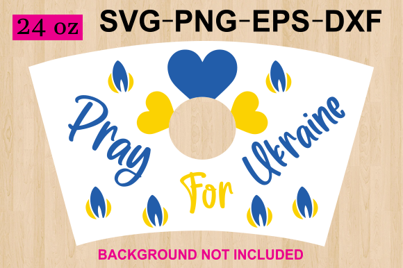 Pray for Ukraine Cup Wrap: Graphics & Crafts Review