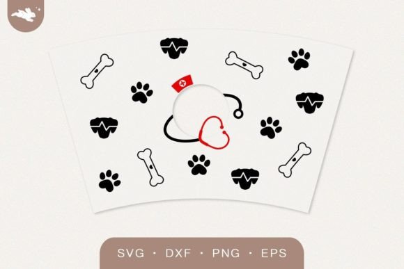 Veterinarian Cup Wrap Graphics for Crafts Review